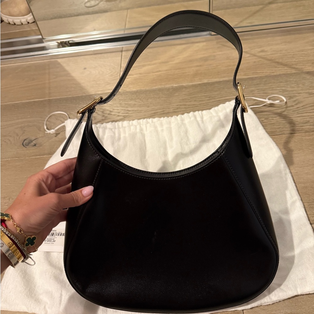 Prada Black Shoulder Bag with Sleek Minimalist Design - Picture 3 of 4